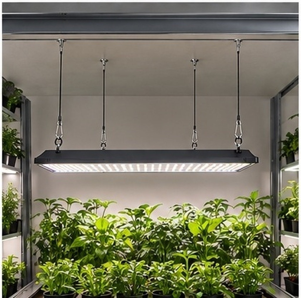 Aquarium Plant Light - 4 buah Kit Gantungan Lampu Tumbuh,