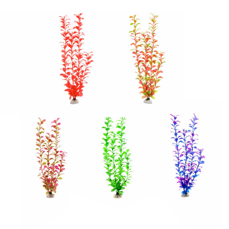 Live Plant Aquarium - Ornamen Aksesori Akuarium Buatan Tanaman Bawah