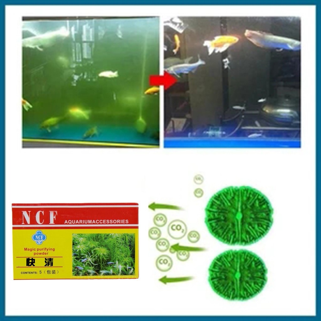 Aquarium Moss - Bubuk Pemurni Air Akuarium Menghilangkan Bau