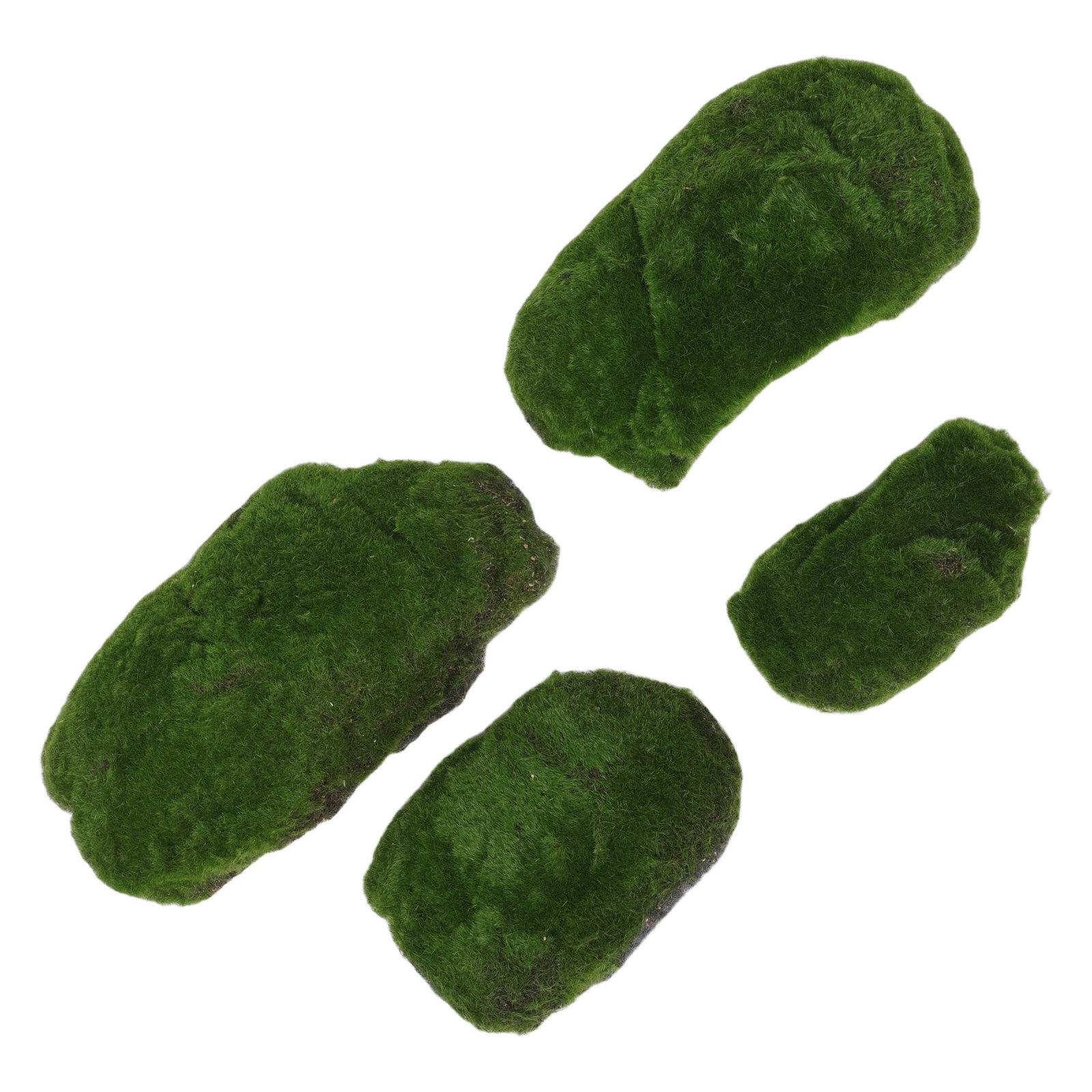 4 Buah Batu Lumut Buatan Dekor - Aquarium Moss ulasan dan harga