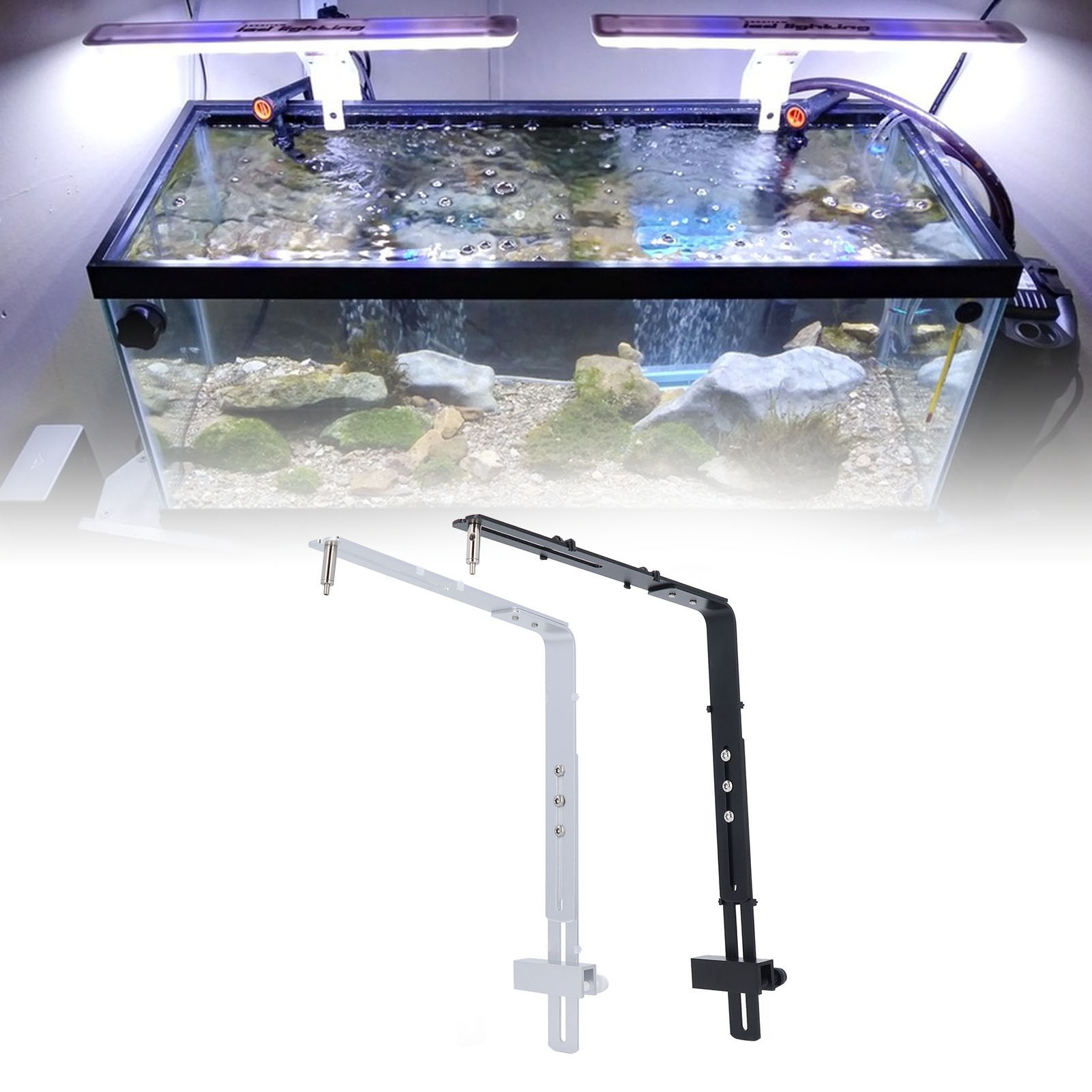 Penyangga Lampu Akuarium Brake - Aquarium Plant Holder ulasan dan harga