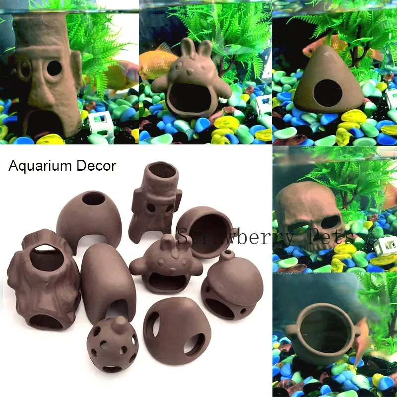 Dekorasi akuarium Keramik, uda - Aquarium Plants Live ulasan dan harga