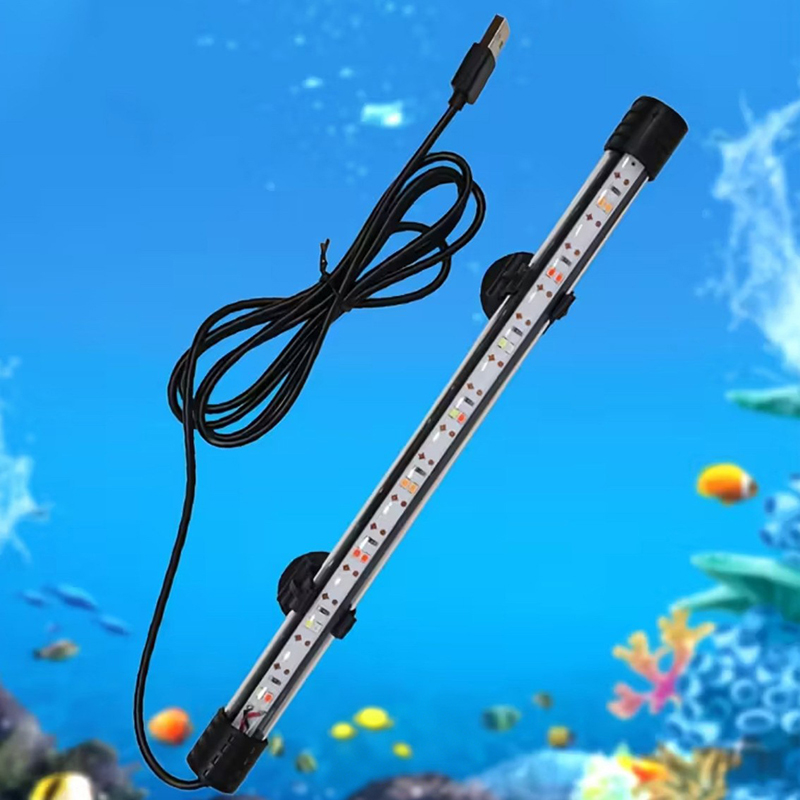 Lampu Akuarium LED USB 17-47CM - Aquarium Plant Light ulasan dan harga