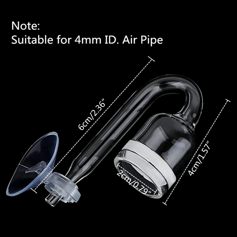 4 buah Set CO2 DIY Diffuser, u - Aquarium Plants Live ulasan dan harga
